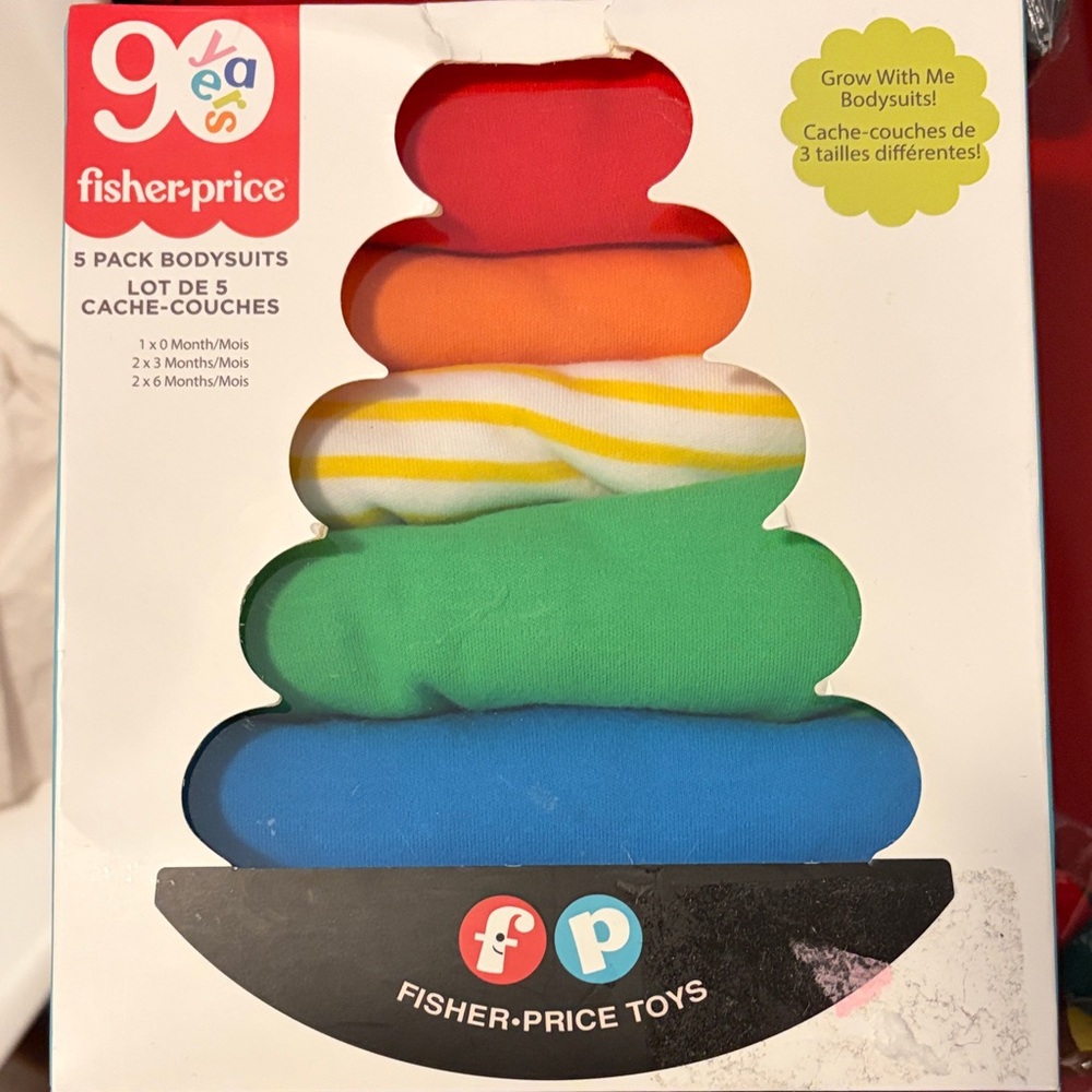 Fisher-Price Bright Bodysuits Set